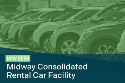 Midway Consolidated Rental Car Facility Now Open for Business!