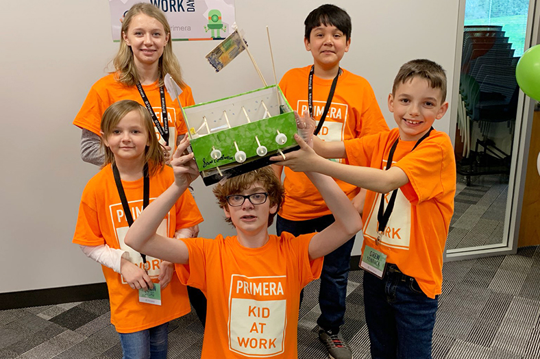 Primera Participates in National Take Our Daughters and Sons to Work Day