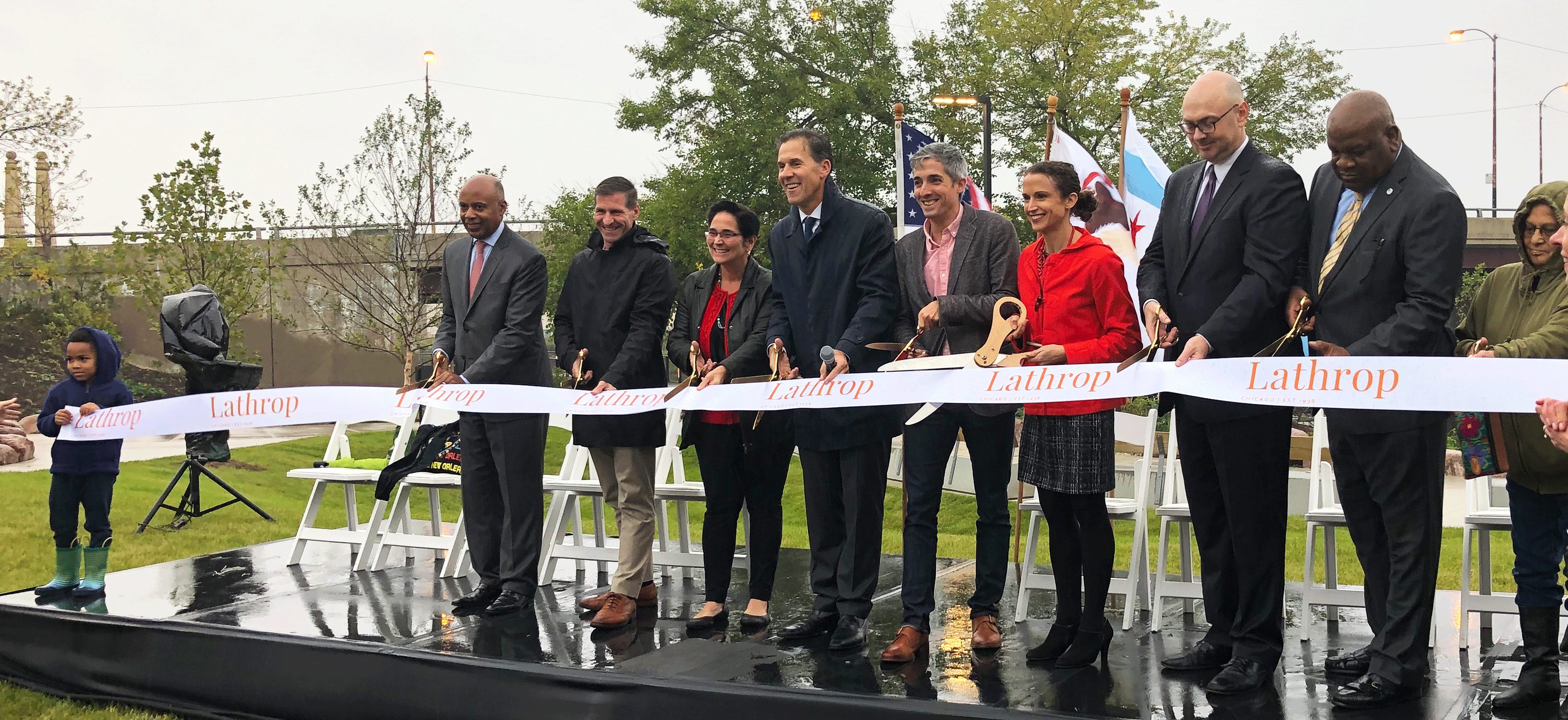 Lathrop Homes and Landscape Project Celebrates Grand Opening Ribbon Cutting Ceremony