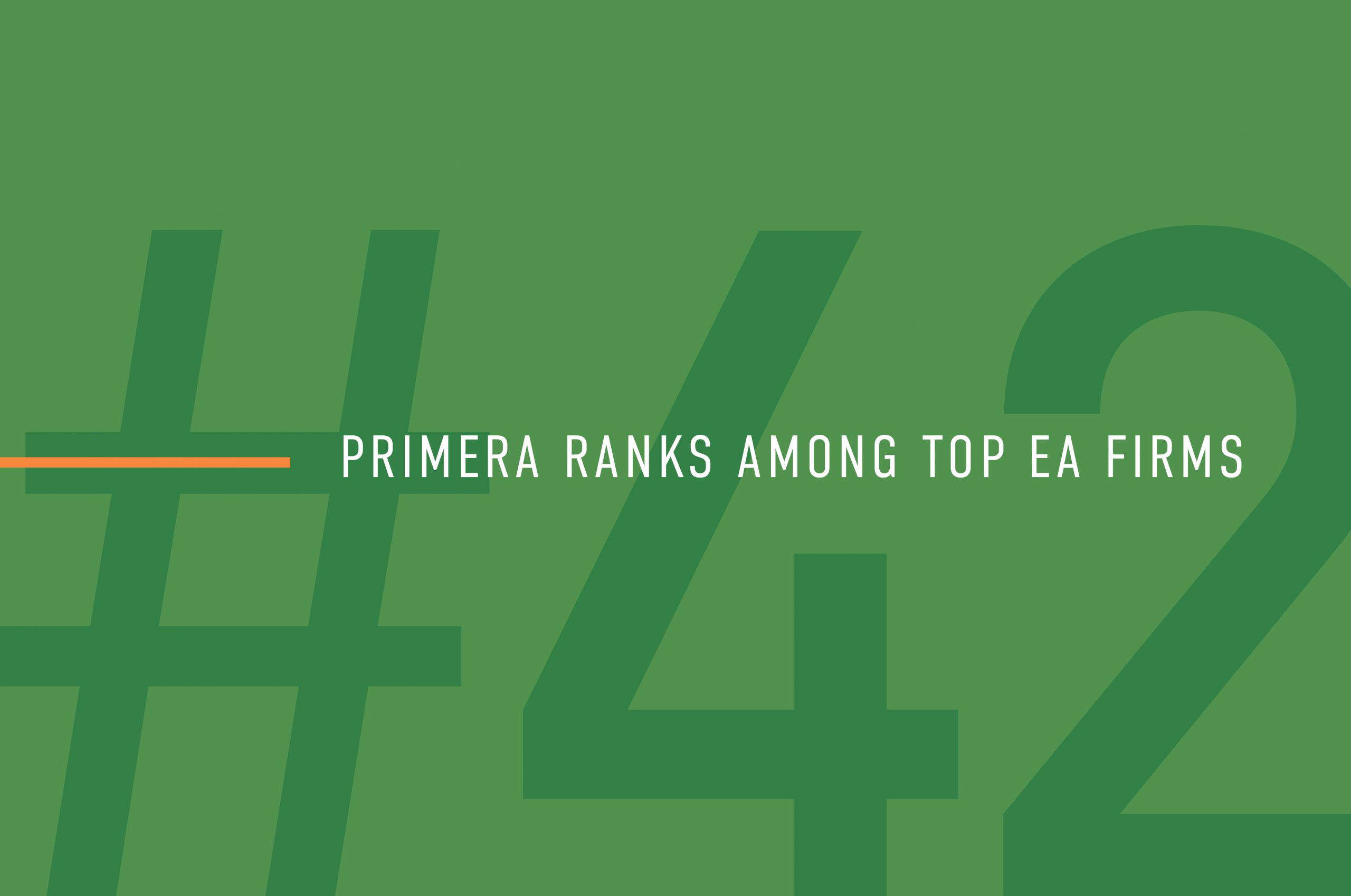 Primera Listed as Top Engineering/Architecture Firm in U.S. by Building Design+Construction