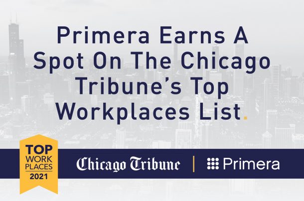 Primera Earns a Spot on Chicago Tribune’s Top Workplaces List