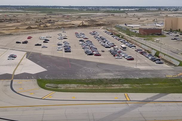 American Airlines Interim Parking Lot