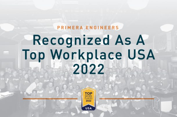 Primera Nationally Recognized as a Top Workplace for 2022