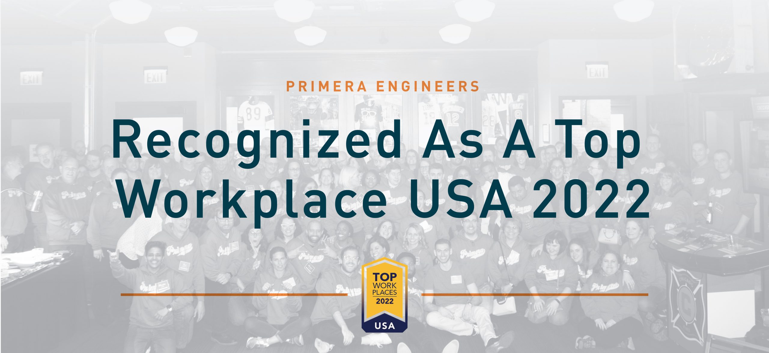 Primera Nationally Recognized as a Top Workplace for 2022