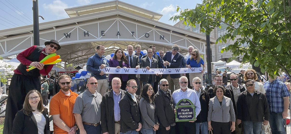 Primera Attends Ribbon-Cutting Celebration for Wheaton Downtown Streetscape Project
