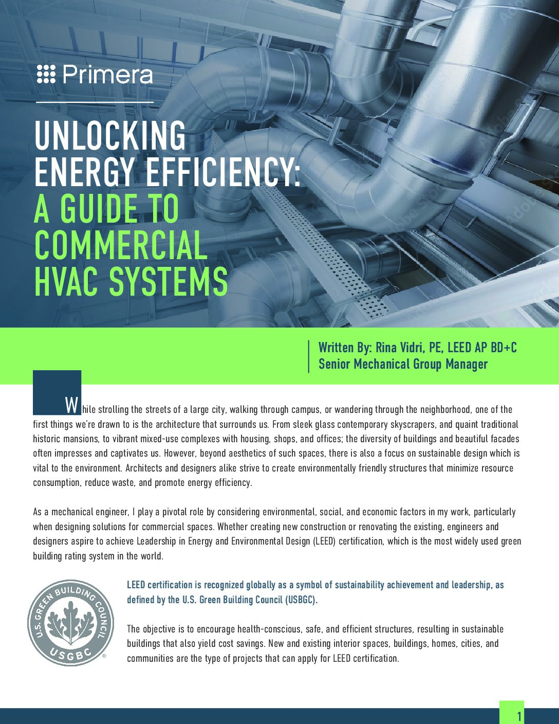 Unlocking Energy Efficiency – A Guide to Commercial HVAC Systems