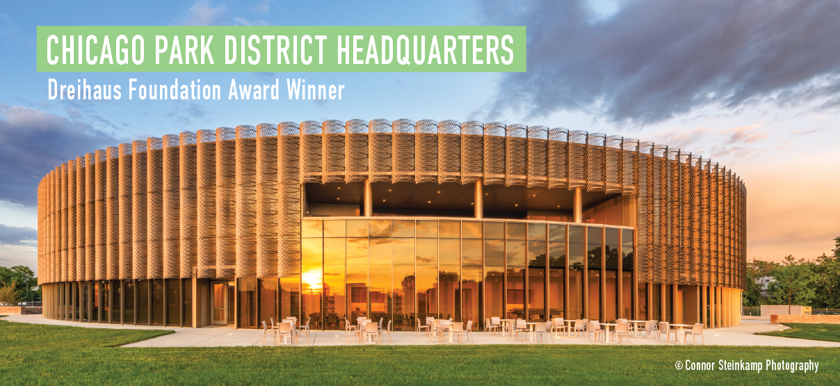 Chicago Park District Headquarters Project Wins Driehaus Foundation Award