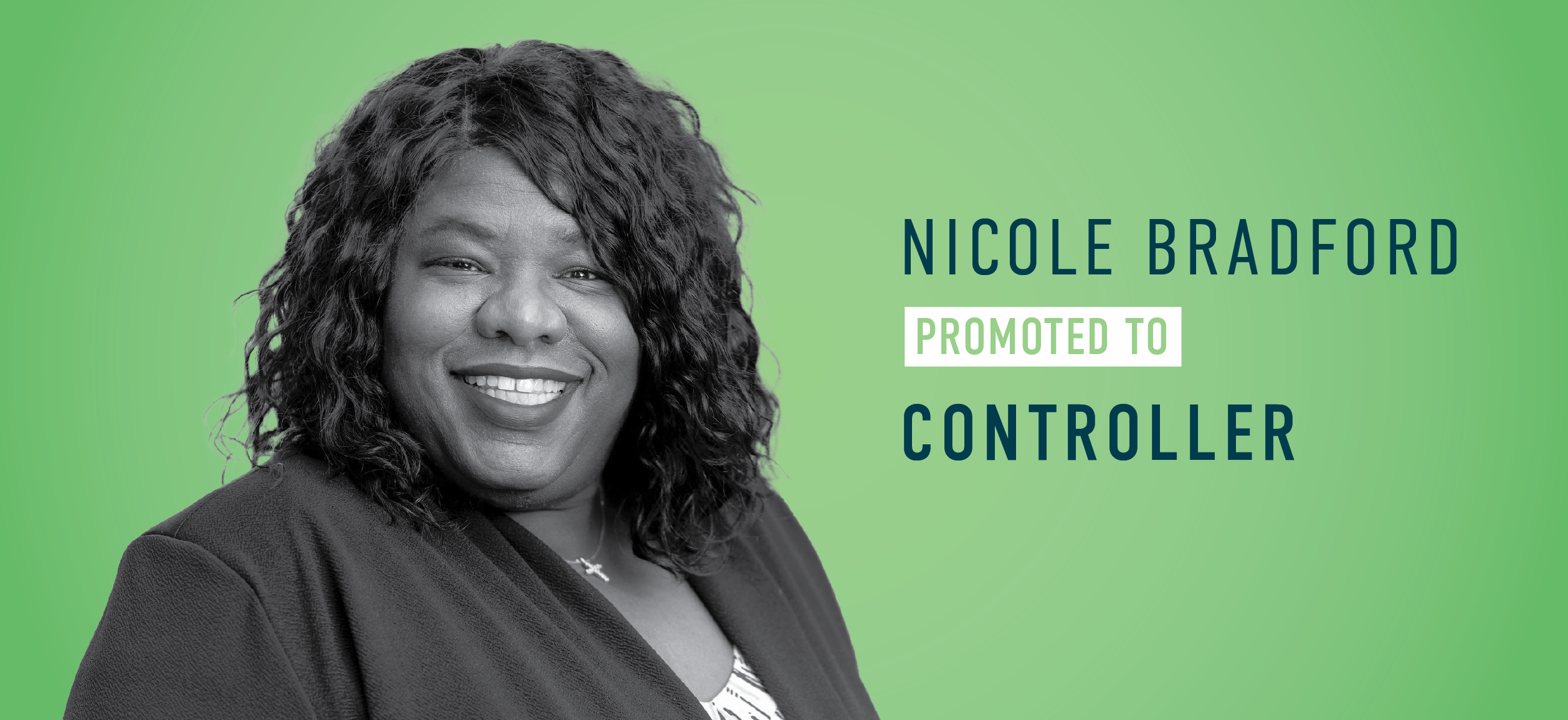 Nicole Bradford Promoted to Controller