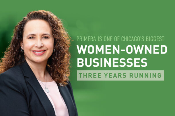 Primera Recognized by Crain's as a Leading Woman-Owned Business for the Third Consecutive Year