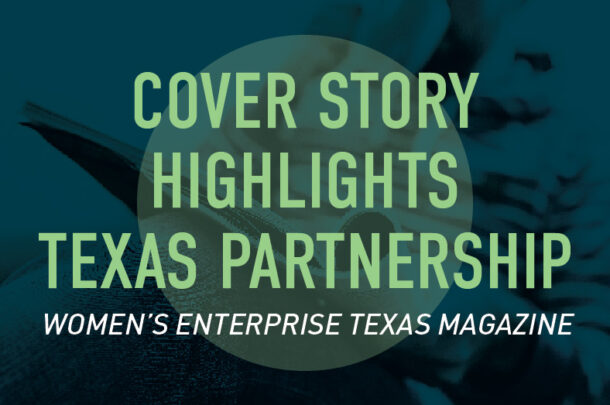 Primera Partnership Featured on the Cover of Women's Enterprise Texas Magazine