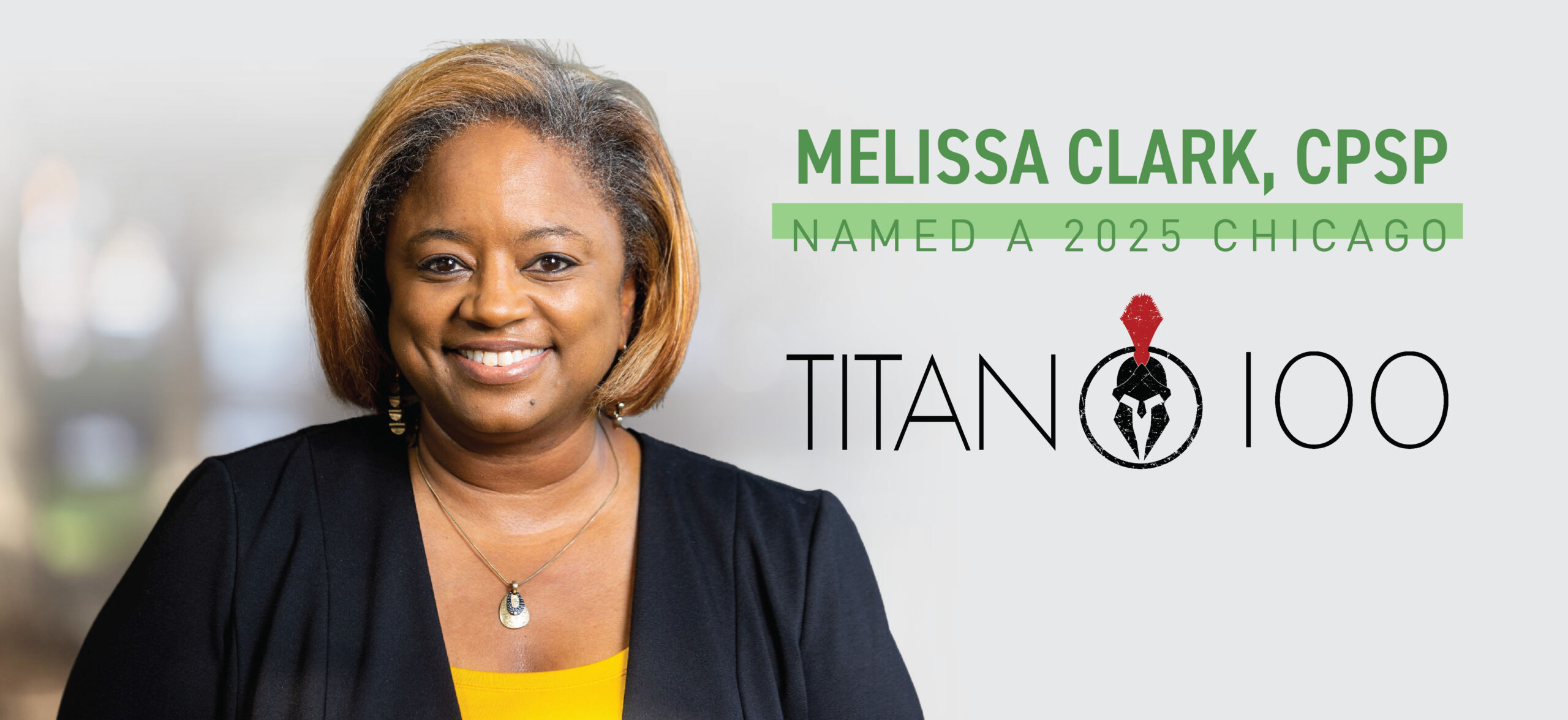 Melissa Clark Honored as 2025 Chicago Titan 100 Award Recipient