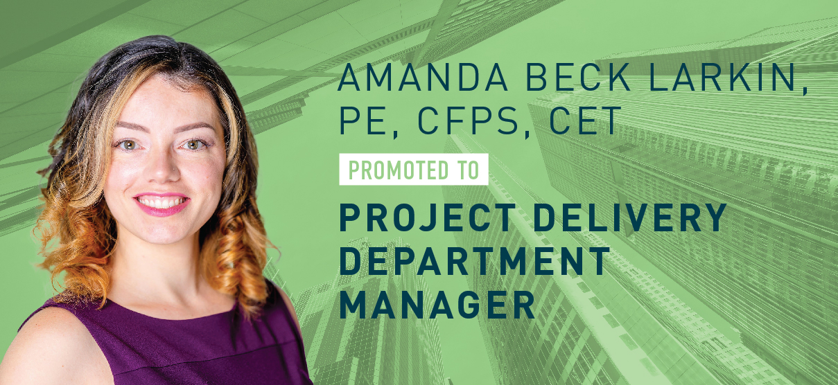 Amanda Beck Larkin Promoted to Project Delivery Department Manager