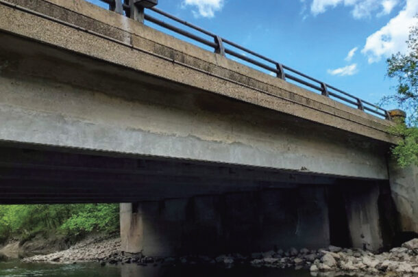 Touhy Avenue Bridge Over the North Branch of the Chicago River