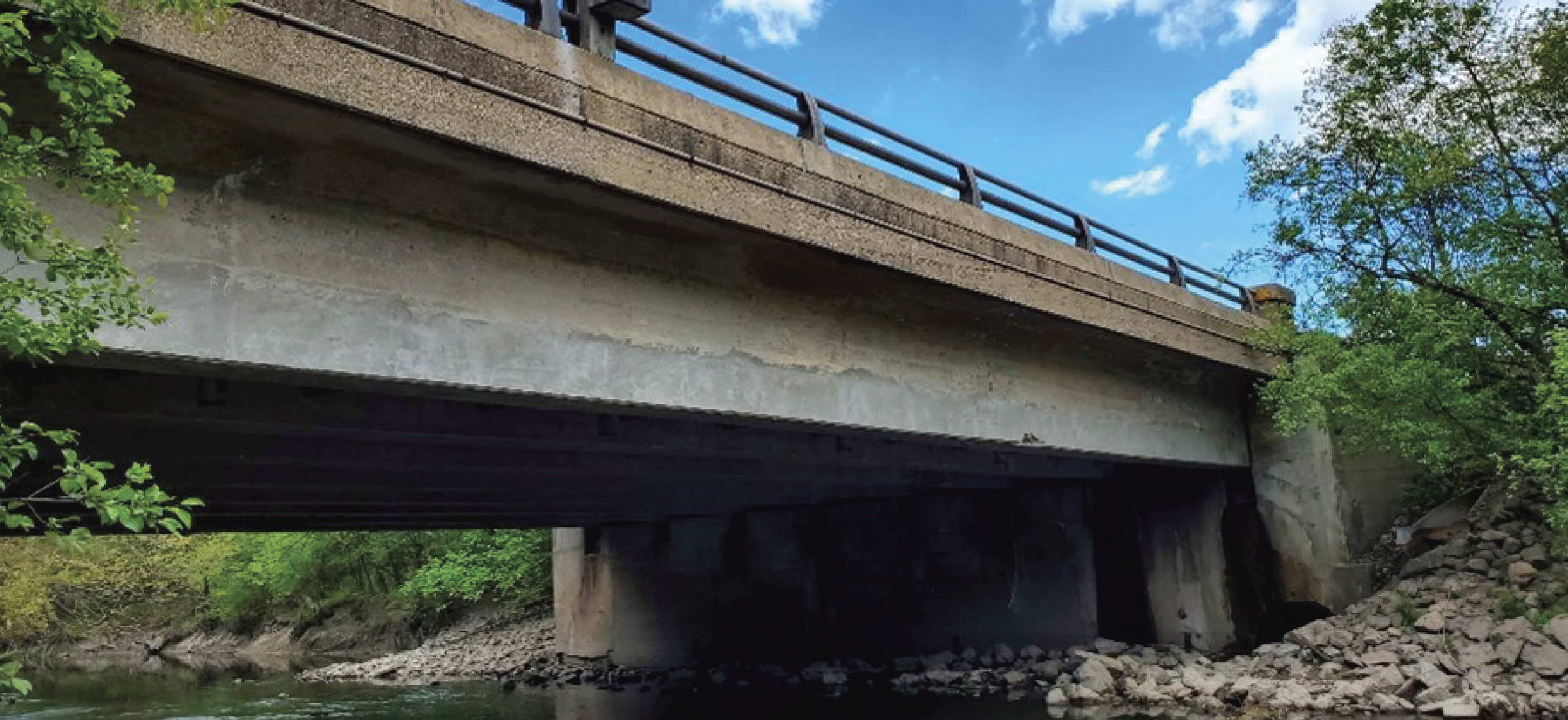 Touhy Avenue Bridge Over the North Branch of the Chicago River