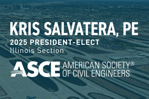 Kris Salvatera Named American Society of Civil Engineers Illinois Section President-Elect