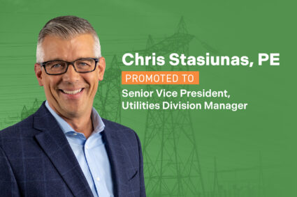 Chris Stasiunas, PE Promoted to Utilities Division Manager