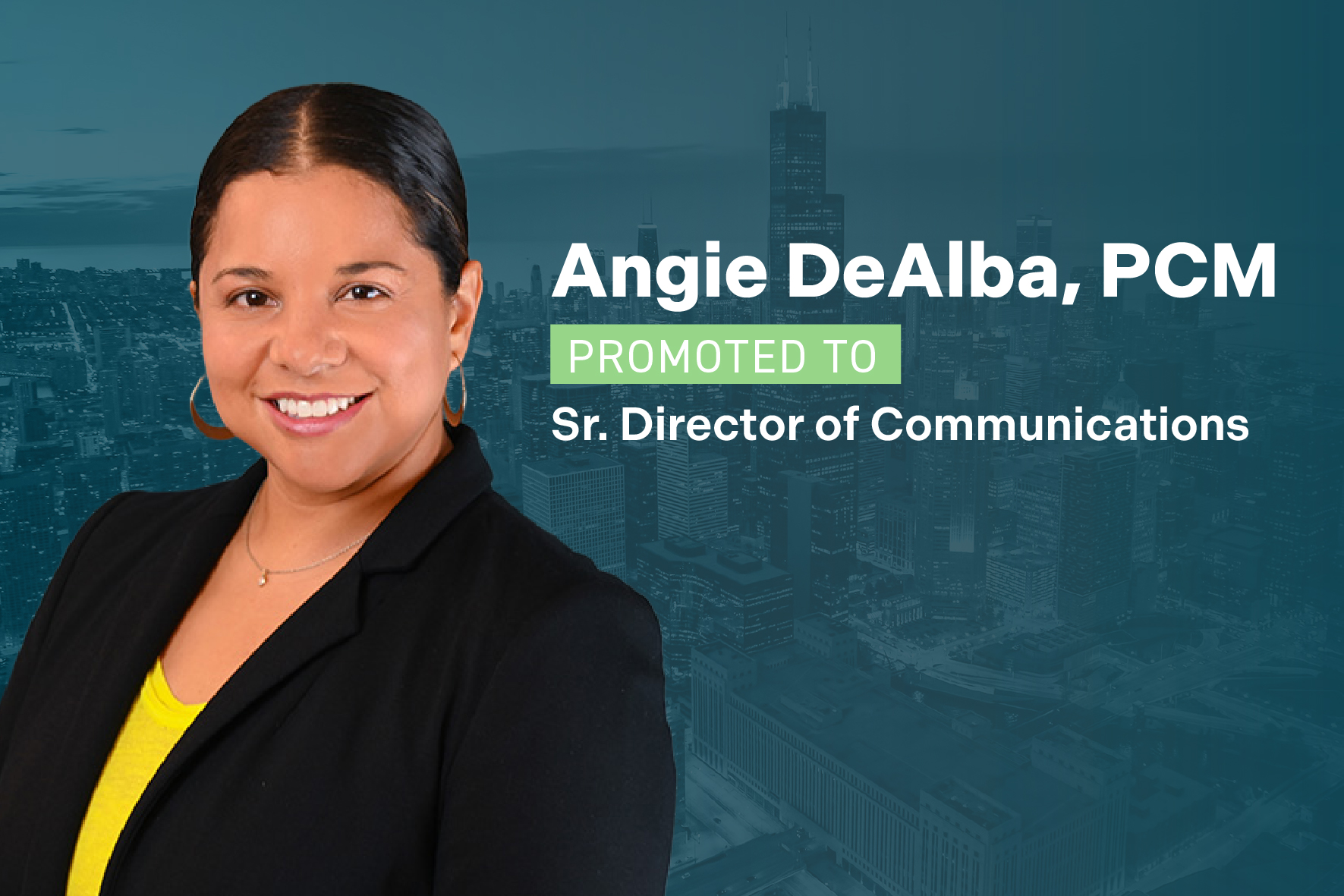 Angie DeAlba Promoted to Sr. Director of Communications - Primera
