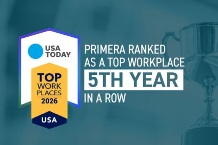 Primera Named a Top Workplace for the Fifth Year Running