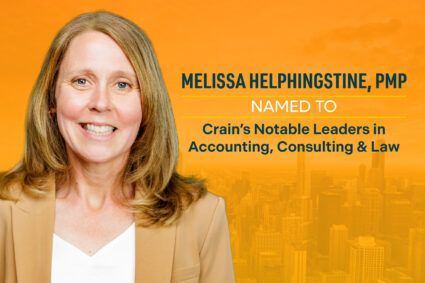 Crain’s Chicago Business Recognizes Melissa Helphingstine as a 2026 Notable Leader in Accounting, Consulting and Law