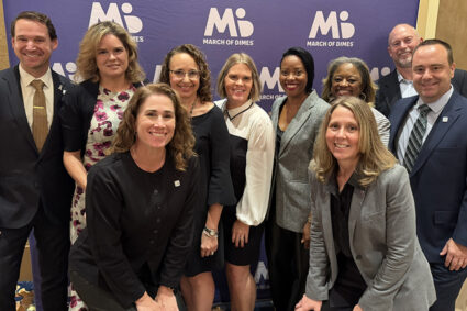 Erin Inman Honored with March of Dimes Professional Services Award